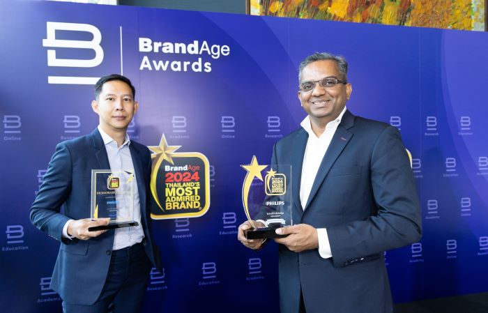 “ฟิลิปส์” คว้ารางวัล “2024 Thailand’s Most Admired Brand”  และ Innovation Brand Award  ตอกย้ำความเป็นผู้นำอันดับ 1 ด้านแสงสว่างและนวัตกรรม
